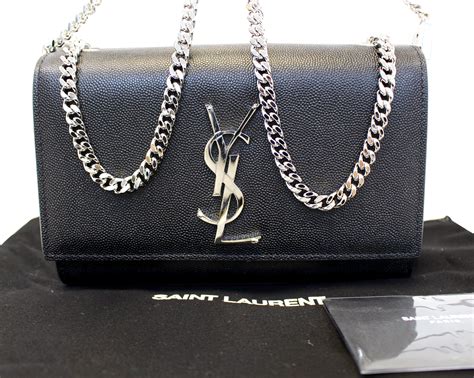 ysl silver chain bag|ysl shoulder bag sale.